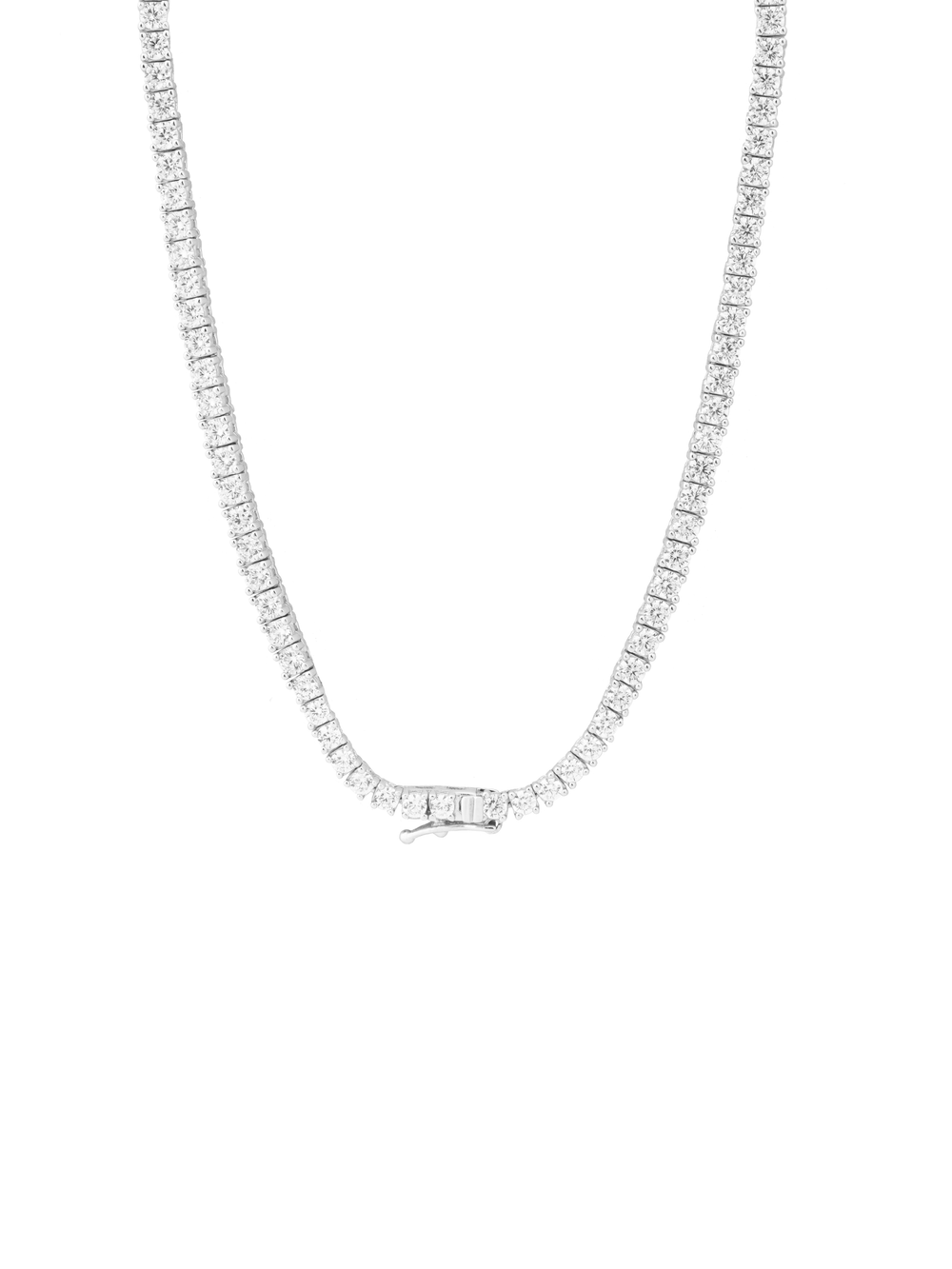 Choker Tennis Con Zirconias 3 mm