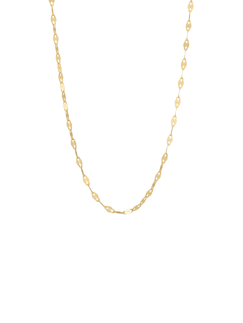 Collar Eslabon Ovalado Bean