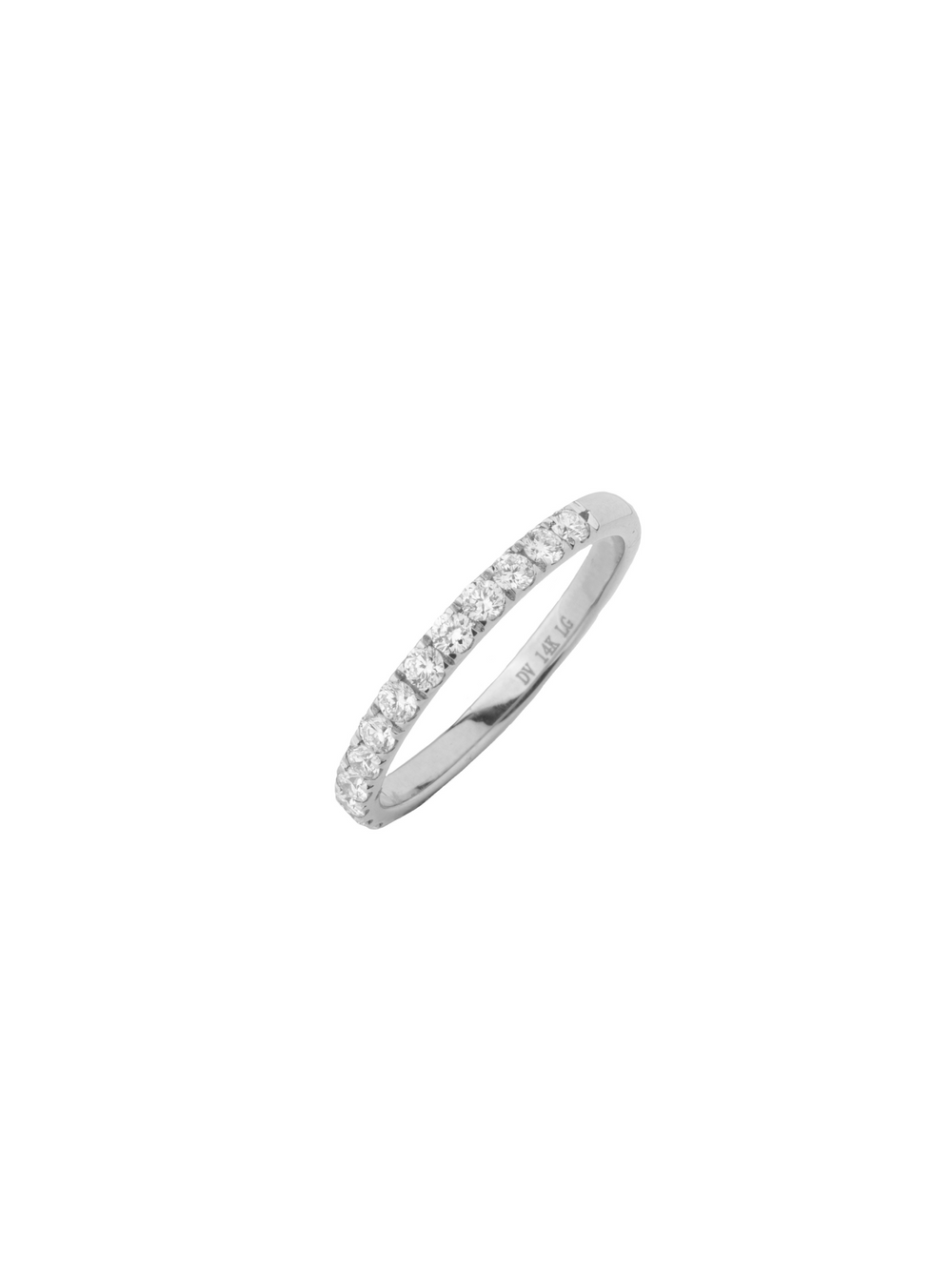 Anillo Media Churumbela Oro 14k 0.62 Ct Diamante Lab Grown