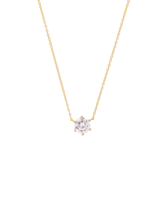 Collar Dije Zirconia 10 mm