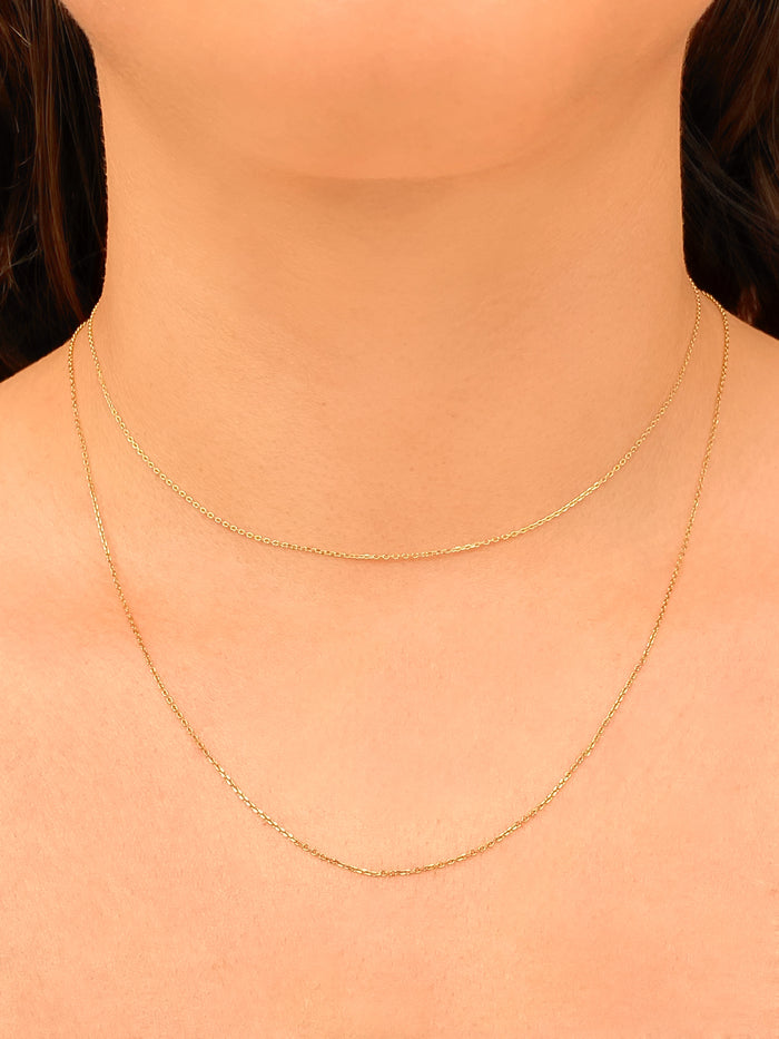 Cadena Delgada Oro 14k