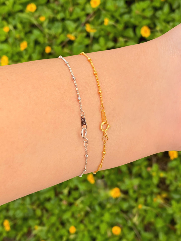 Pulsera Con Mini Bolitas