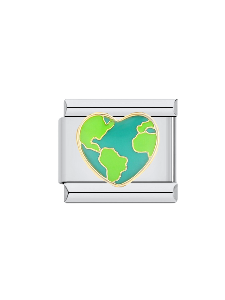 Charm Corazon Tierra