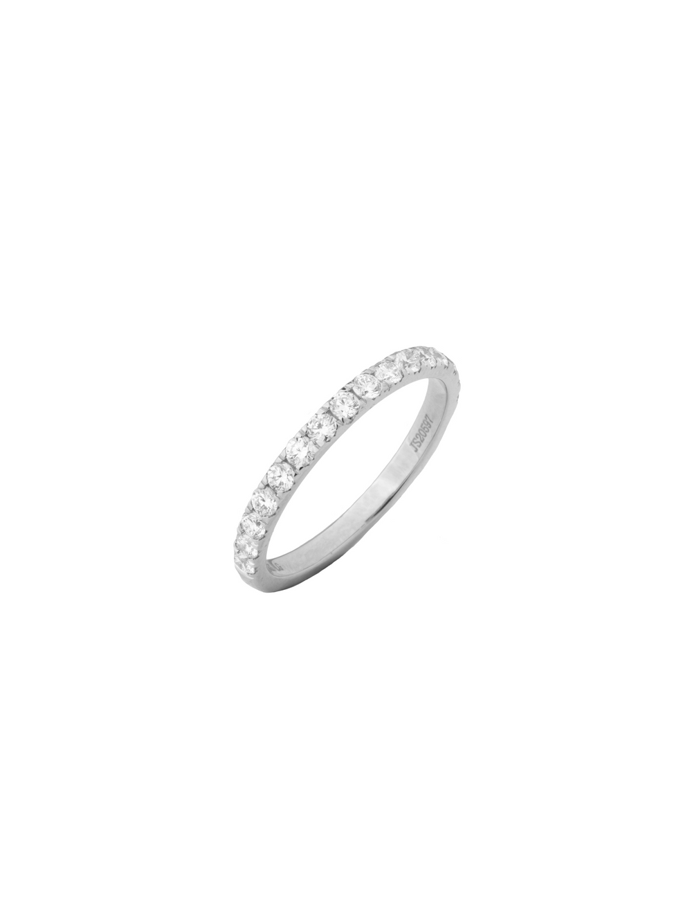 Anillo Media Churumbela Oro 14k 0.54 Ct Diamante Lab Grown