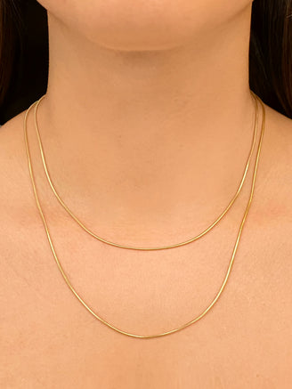 Cadena Delgada Oro 14k