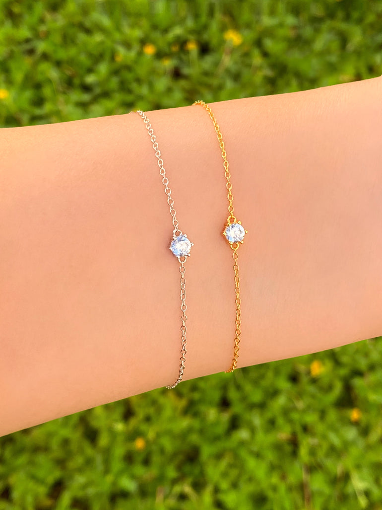 Pulsera Con Zirconia