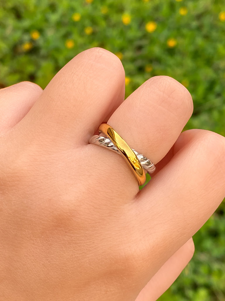 Anillo Cruzado Combinado