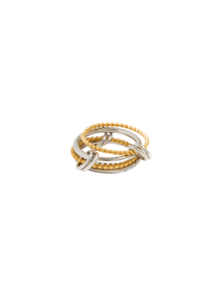 Anillo Cuatro Argollas