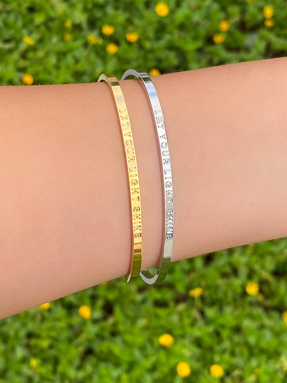 Brazalete Let Your Light Shine