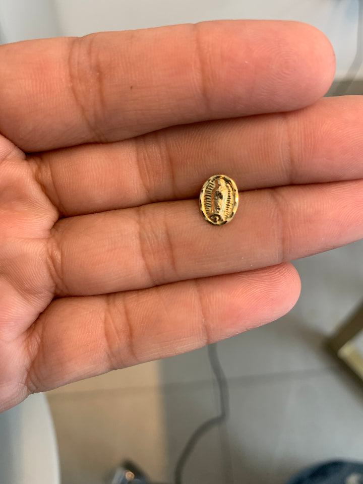 MEDALLA VIRGEN ORO 14K