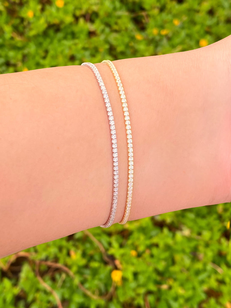 Pulsera Tennis Zirconias 2 mm