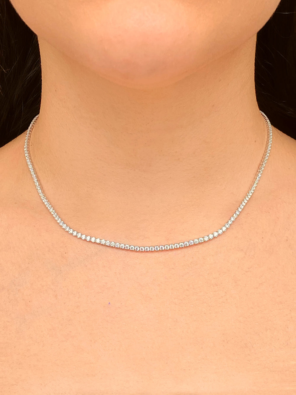 Collar Tennis Zirconias 2 mm
