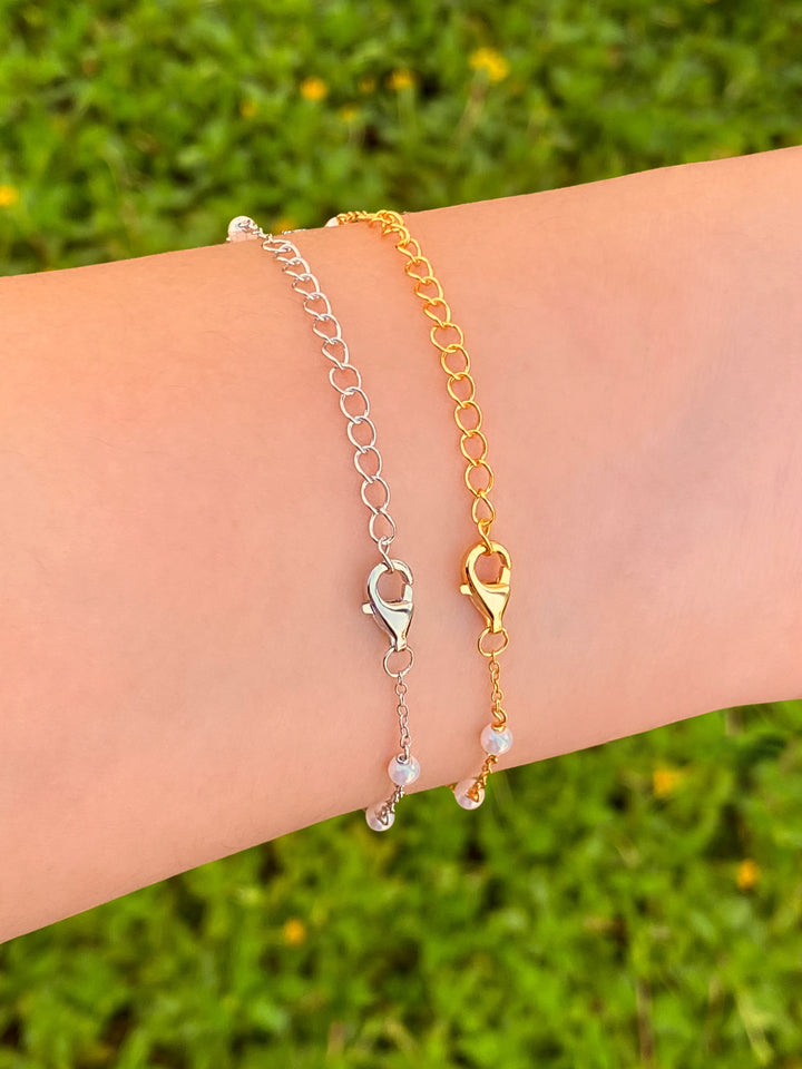 Pulsera Con Perlitas