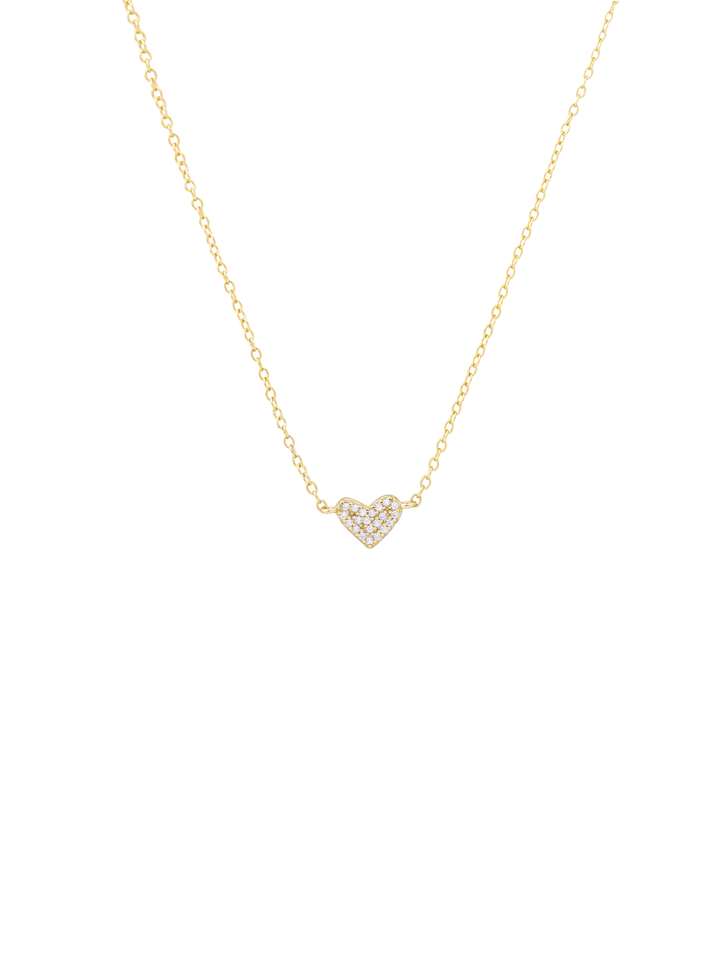 Collar Con Corazon Zirconias