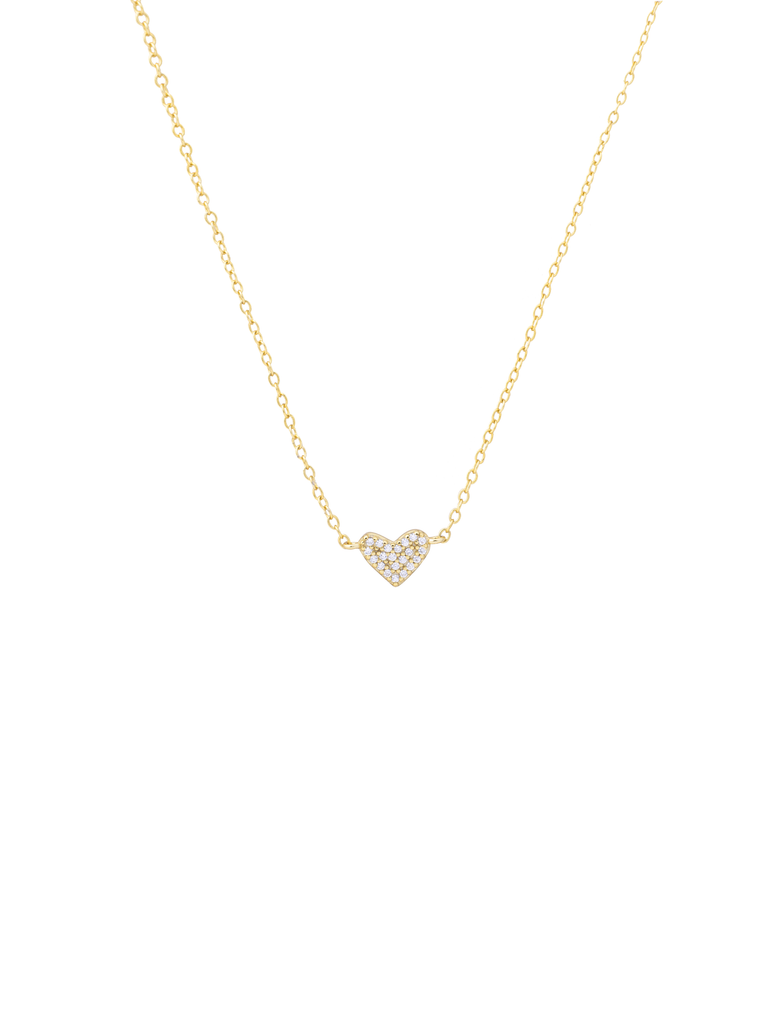 Collar Con Corazon Zirconias
