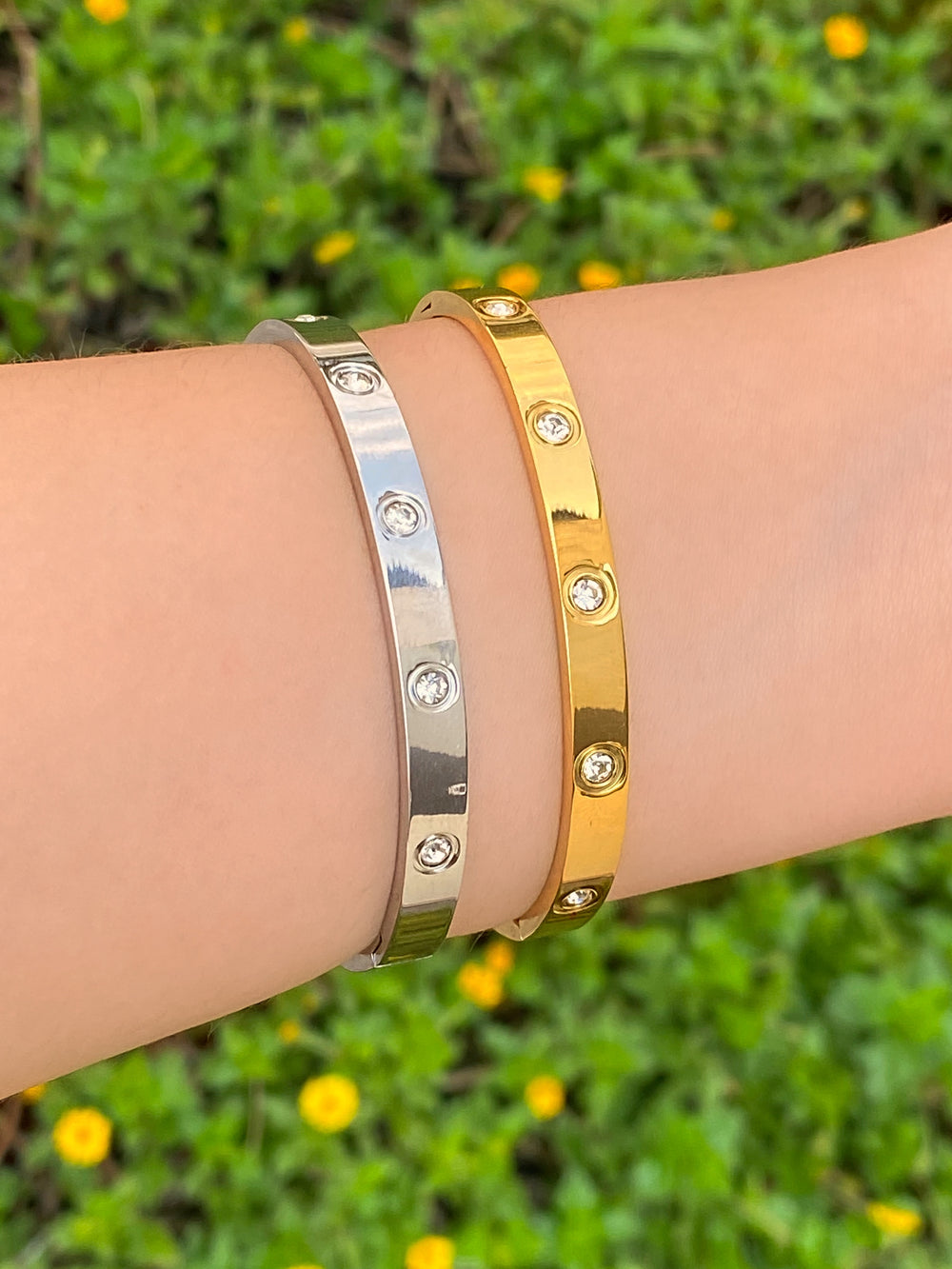 Brazalete Con Zirconias