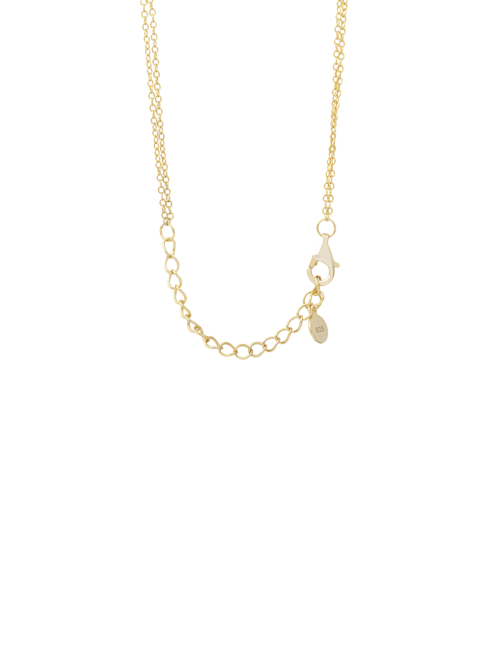 Collar Con Aros Entrelazados