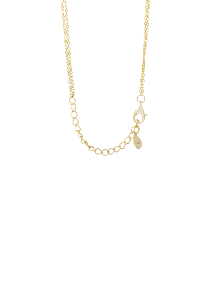 Collar Con Aros Entrelazados