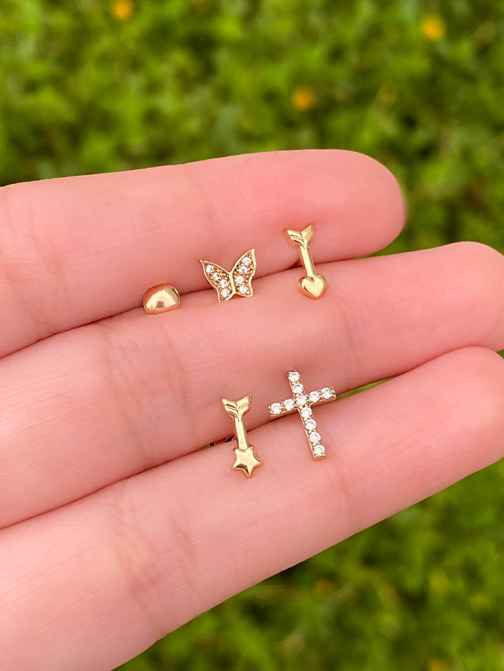 Broquel Oro 14k