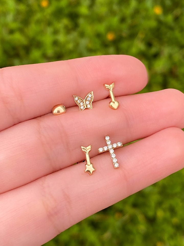 Broquel Oro 14k