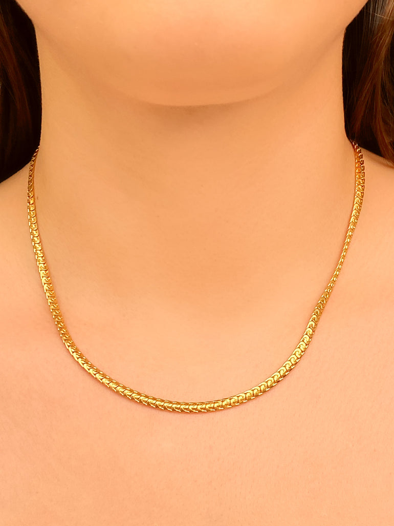 Collar Planchado Eslabon Cerrado