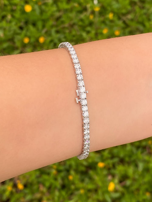 Tennis Bracelet Diamantes 5 Quilates