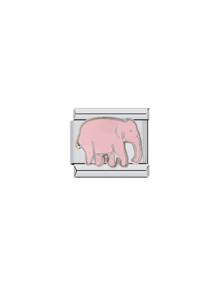Charm Elefante Rosa