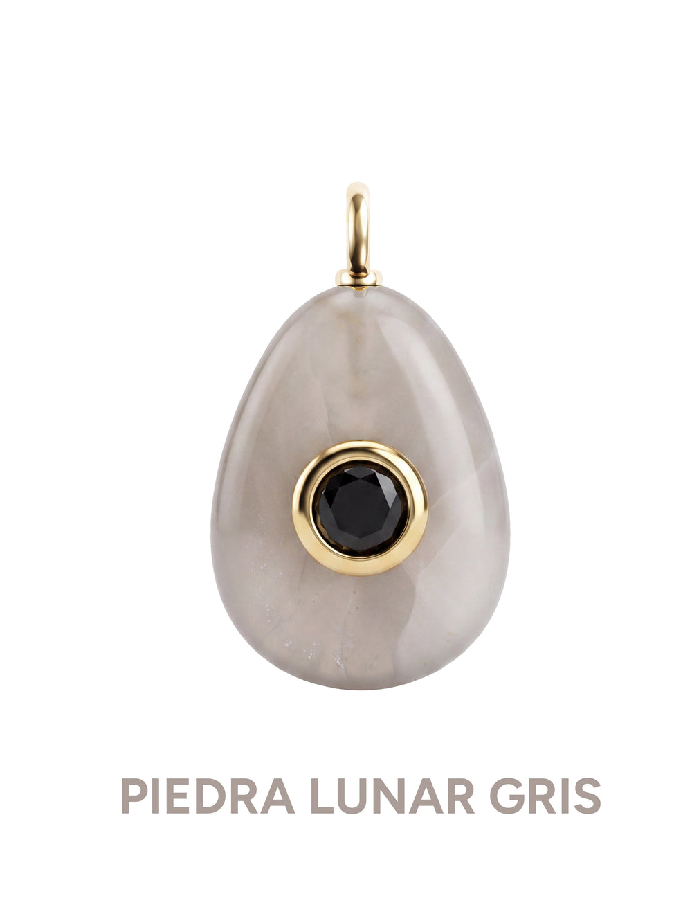 Dije Ovalado Con Centro Zirconia