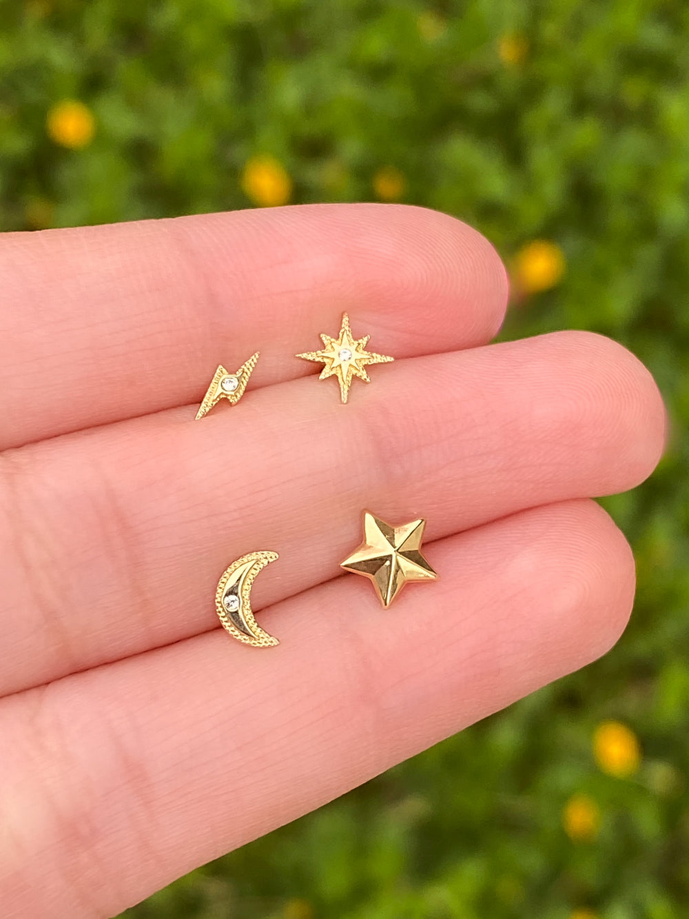 Broquel Oro 14k
