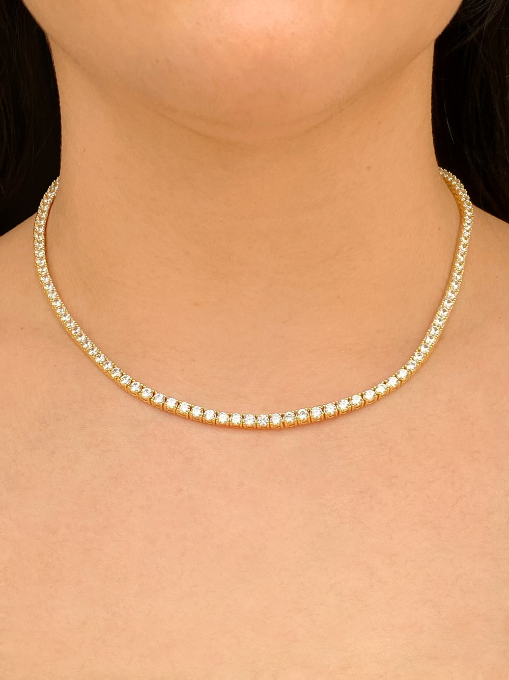 Collar Tennis Zirconias 3 mm