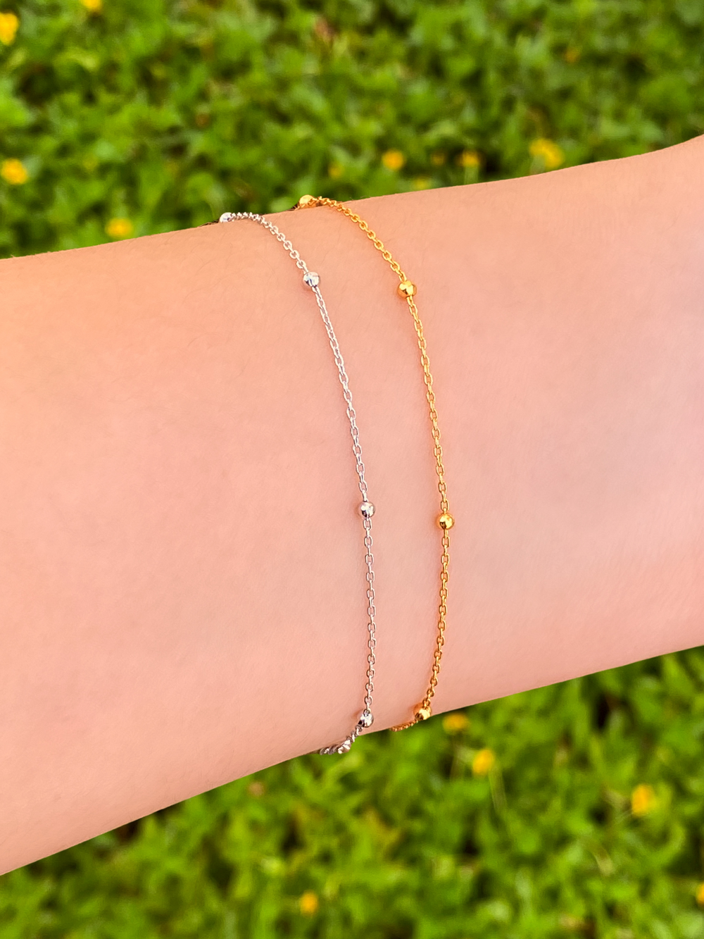 Pulsera Con Bolitas