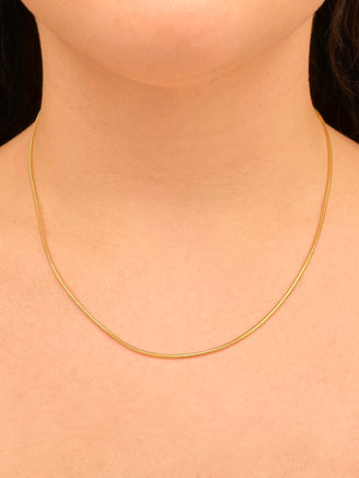 Cadena Delgada 1.4 mm Oro 14k