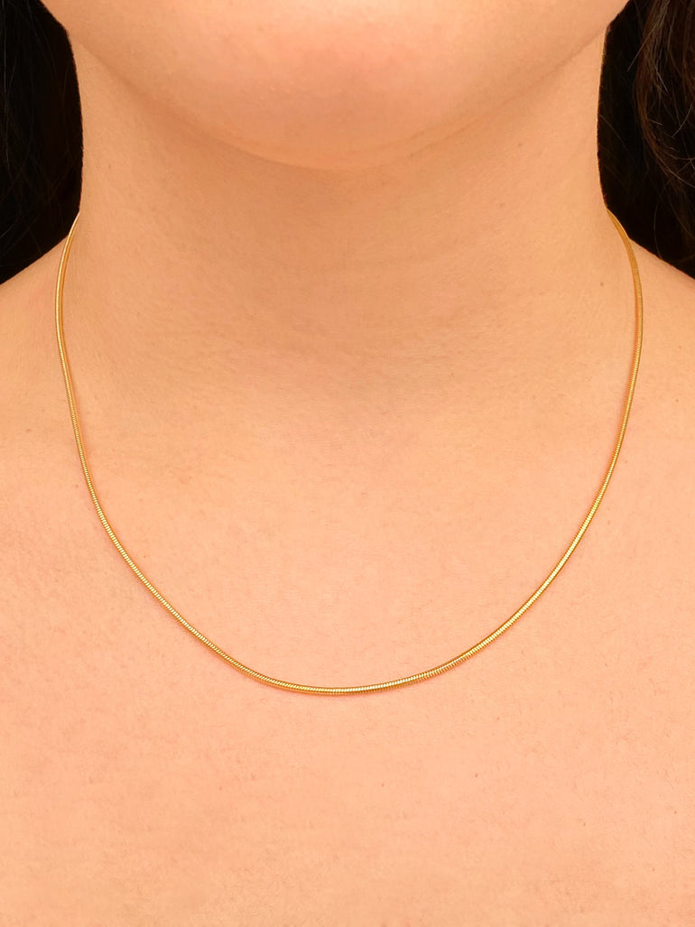 Cadena Delgada 1.4 mm Oro 14k