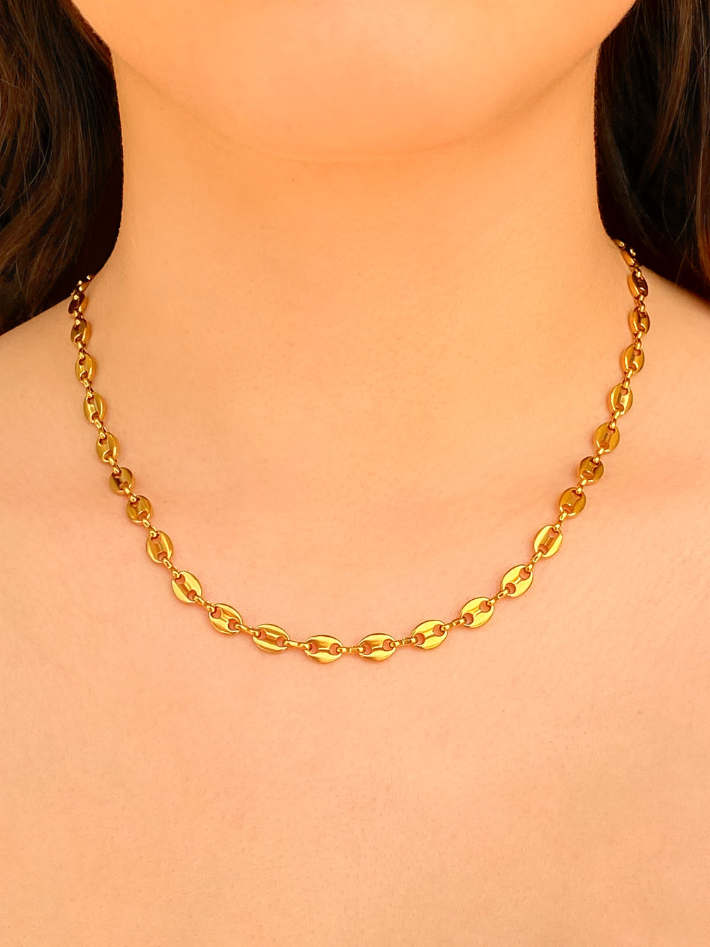 Collar Eslabon Marinero Redondo