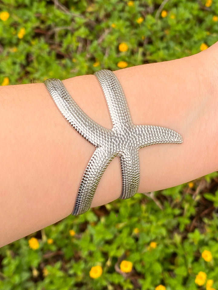 Brazalete Estrella De Mar Chunky