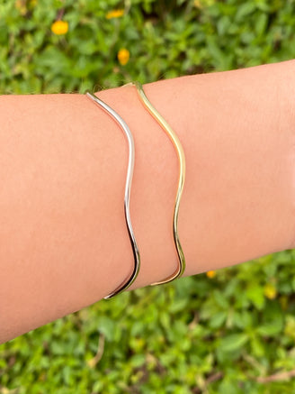 Brazalete Ondulado Cerrado