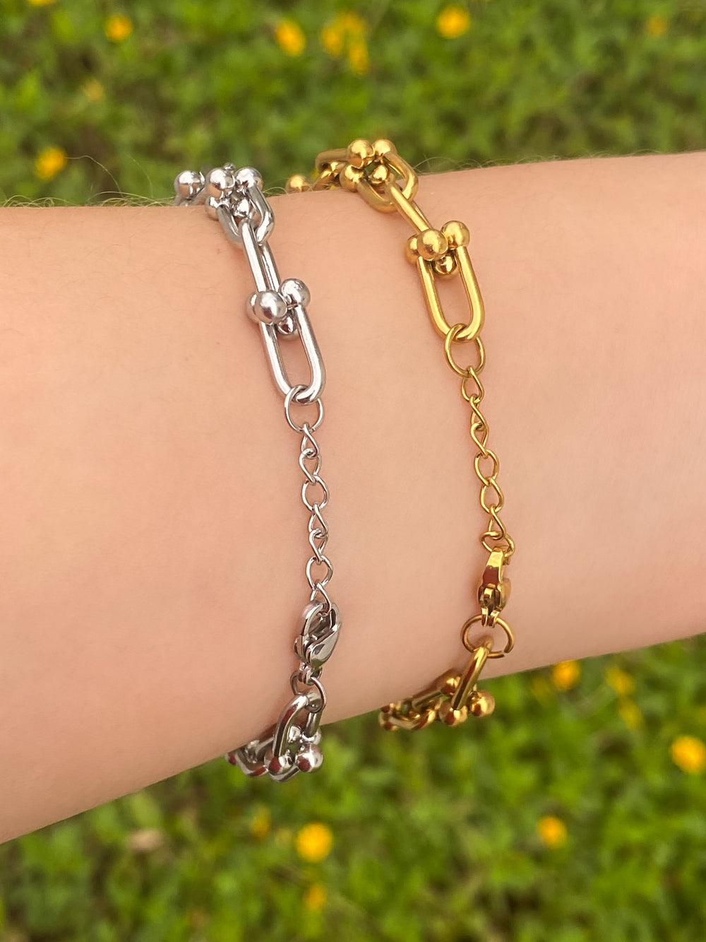 Pulsera Eslabon Forma U