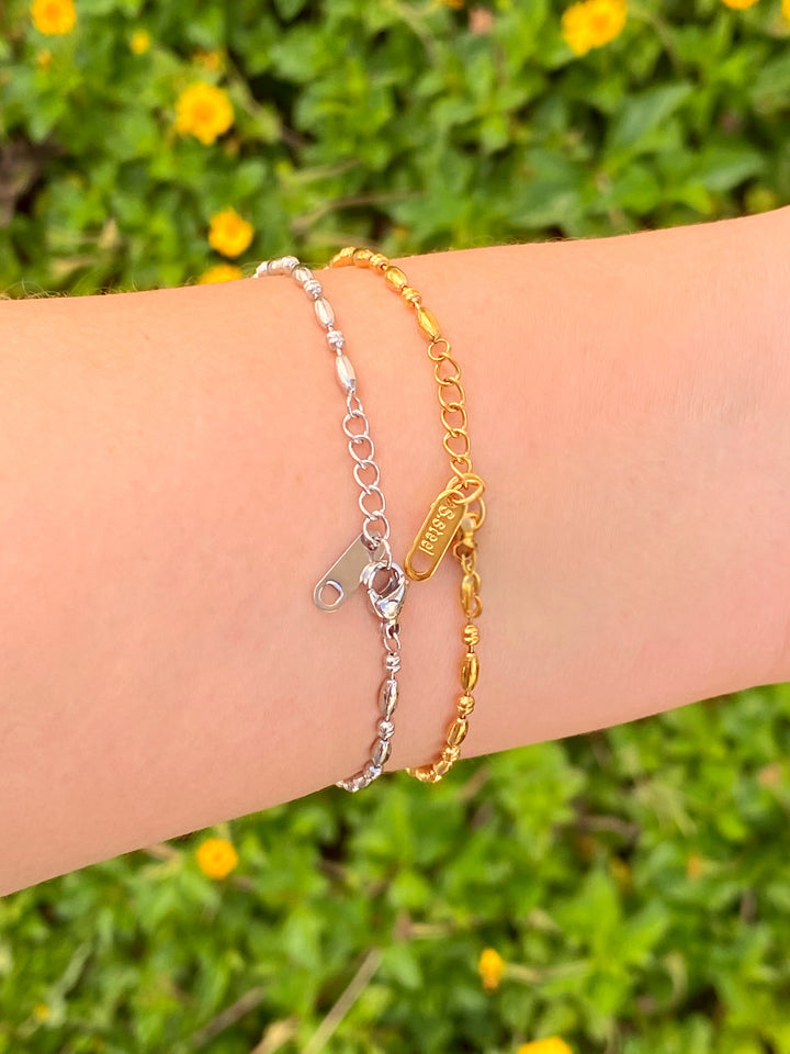 Pulsera Ovalos Enlazados