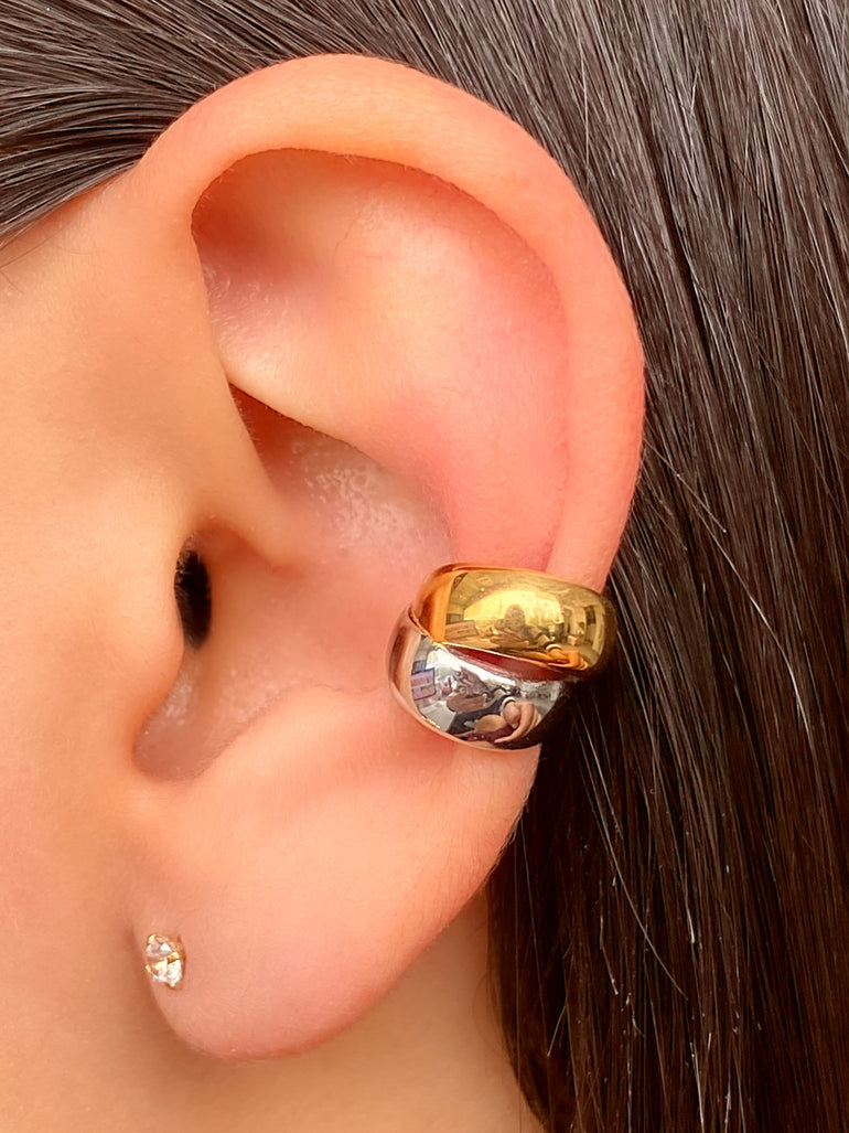 Ear Cuff Doble Chunky