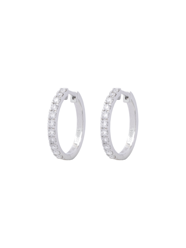 Par Arracadas 0.78 Ct Diamantes Lab Grown