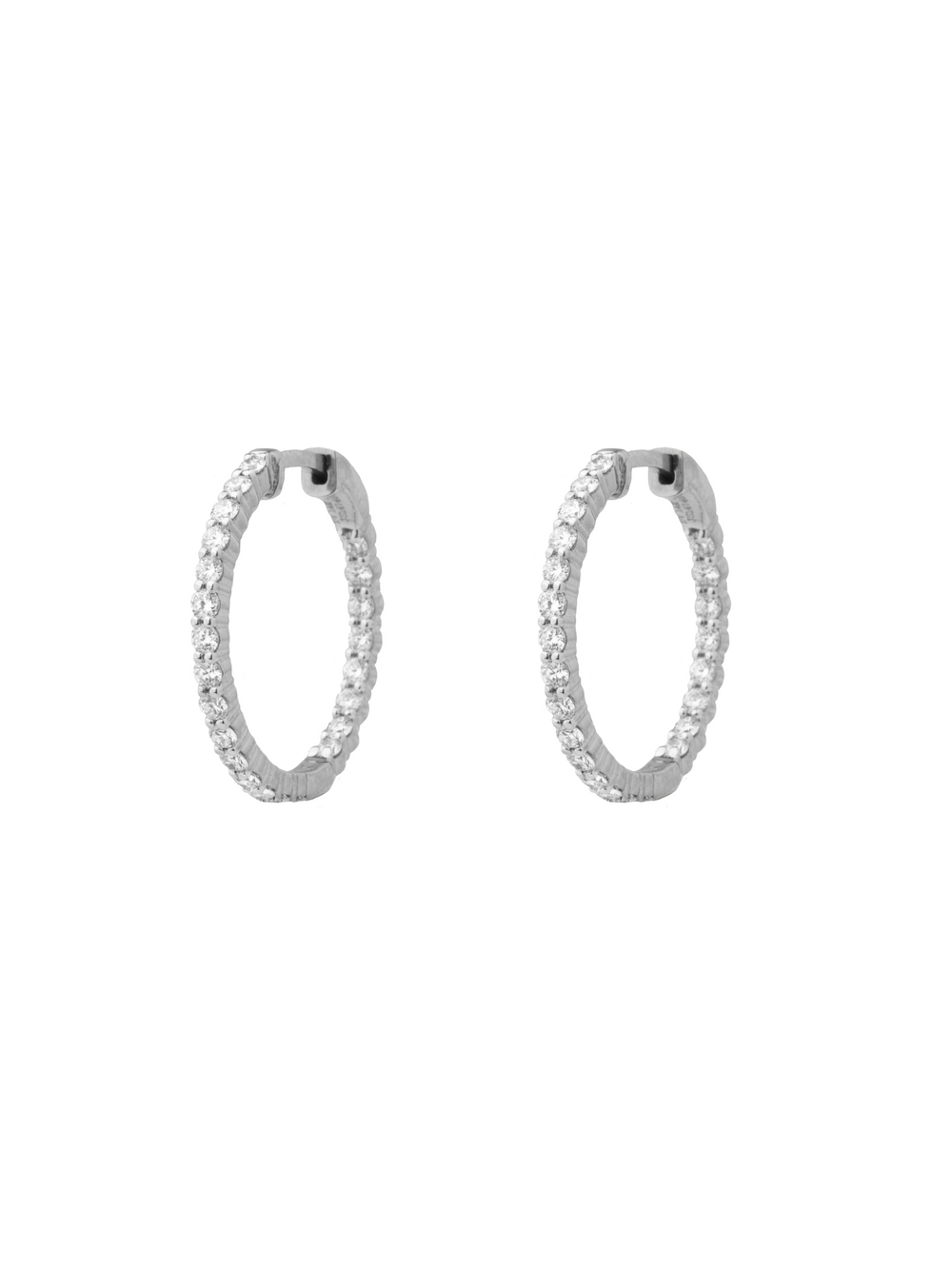 Par Arracadas 1 Ct Diamantes Lab Grown
