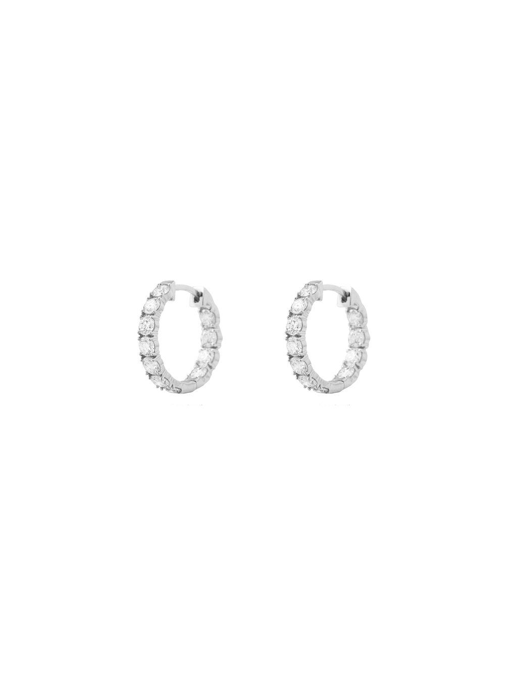 Par Arracada Diamantes Lab Grown 2.1 Ct Oro 14k