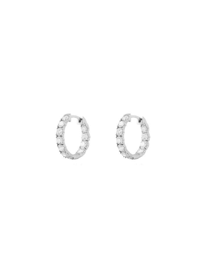 Par Arracada Diamantes Lab Grown 2.1 Ct Oro 14k