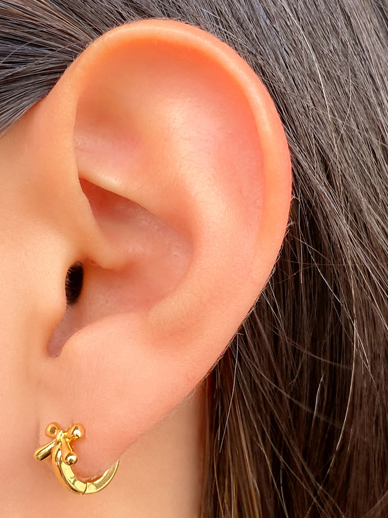 Par Arracada Con Moñito