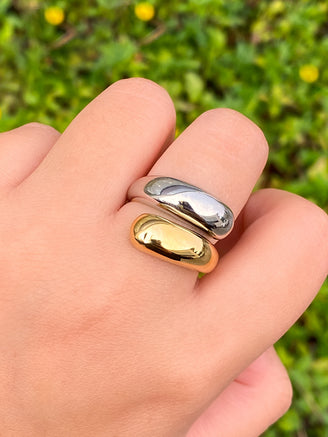 Anillo Combinado Cruzado