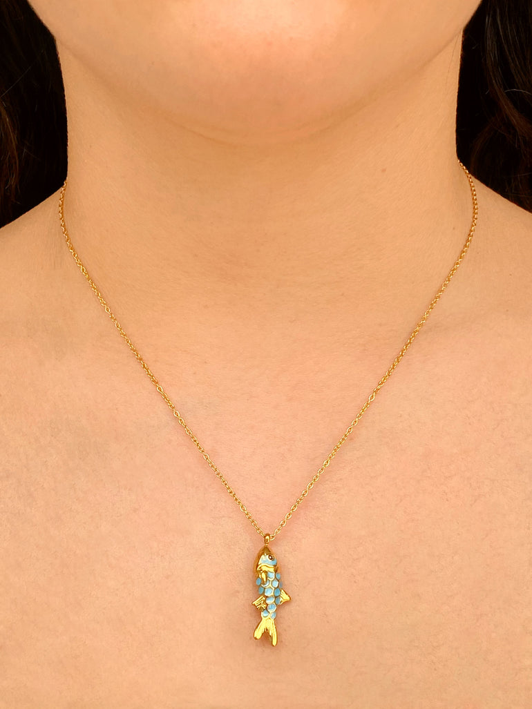 Collar Con Dije Pez