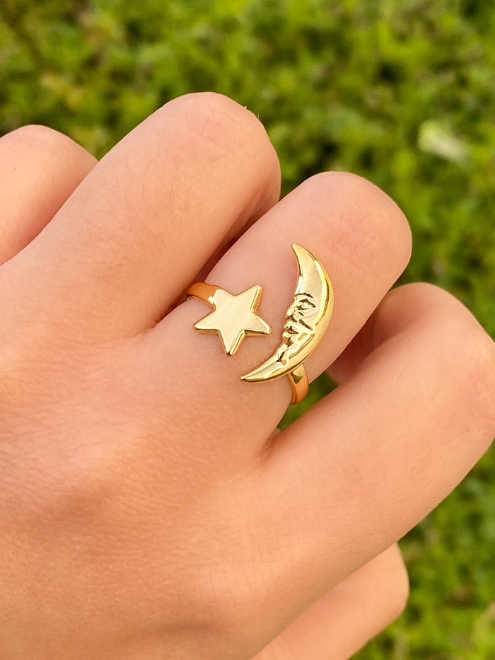 Anillo Estrella y Luna