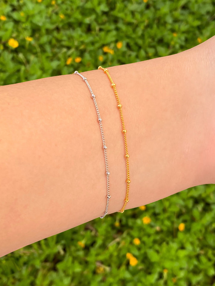 Pulsera Con Mini Bolitas