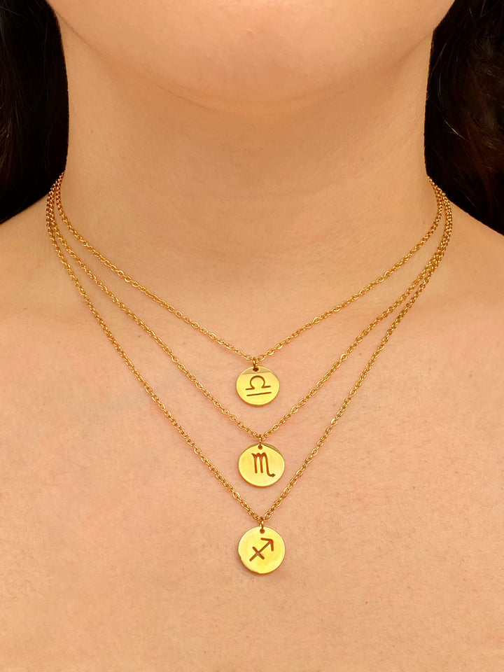 Collar Dije Signo Zodiacal