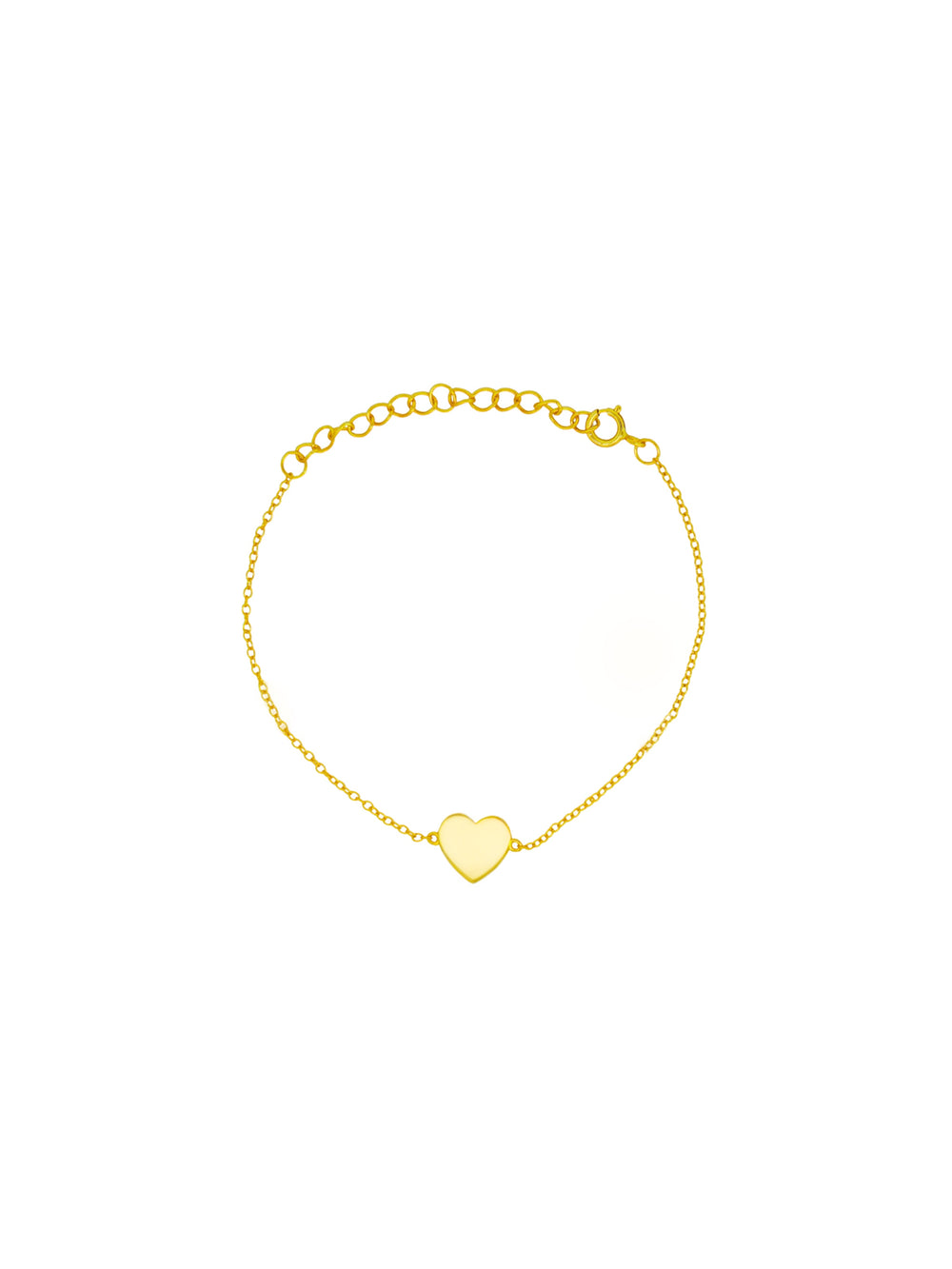 Pulsera Corazon Liso